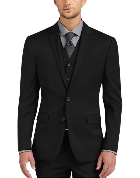 Awearness Kenneth Cole AWEAR-TECH Slim Fit Suit, Charcoal - Image 3