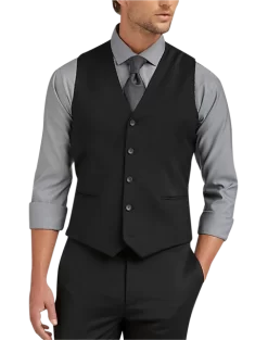 Awearness Kenneth Cole AWEAR-TECH Slim Fit Suit Separates Vest, Charcoal