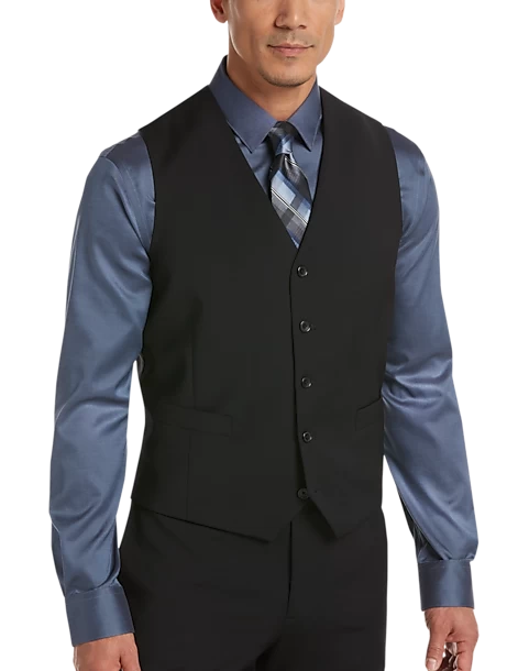 Awearness Kenneth Suit Modern Fit Separates Vest, Gray