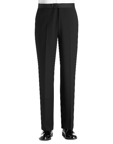 BLACK By Vera Wang Notch Slim Fit Tuxedo, Black - Image 4