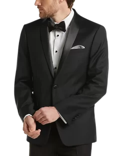 Calvin Klein Slim Fit Shawl Collar Tuxedo Separates, Black