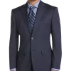 Awearness Kenneth Cole Executive Fit Suit Separates Coat, Gray Herringbone