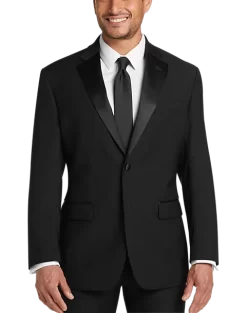 Pronto Uomo Modern Fit Tuxedo, Black