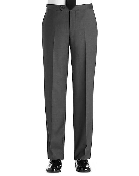 Joseph Abboud Black Label Slim Fit Wool Tuxedo, Gray - Image 4