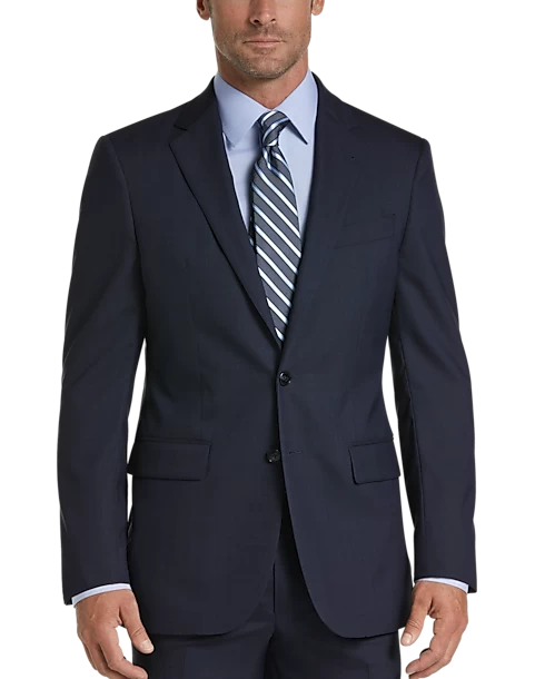 Joseph Abboud Tic Modern Fit Suit Separates, Blue