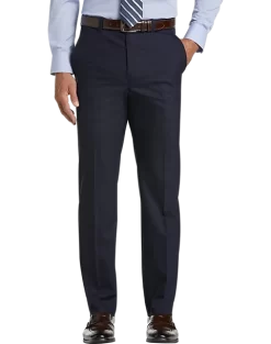 Joseph Abboud Modern Fit Suit Separates Pants, Charcoal Tic