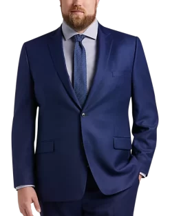 JOE Joseph Abboud Executive Fit Suit, Bright Blue