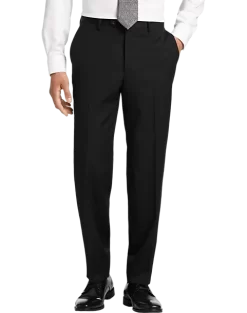Pronto Uomo Platinum Modern Fit Suit Separates Slacks, Black