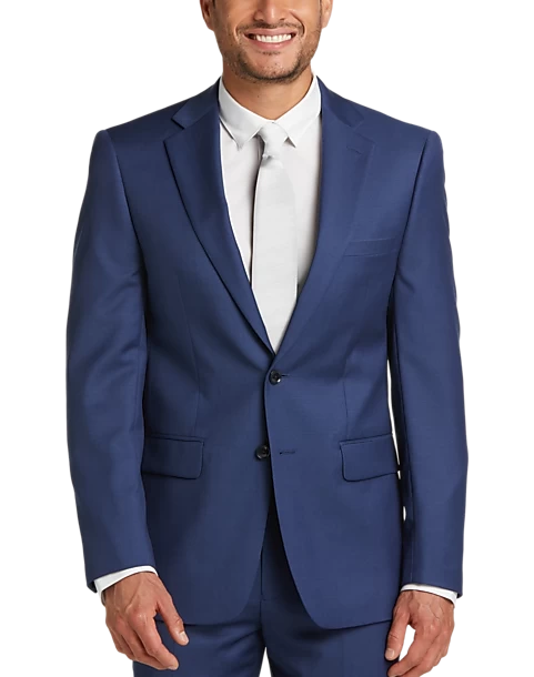Calvin Klein X-Fit Slim Fit Suit Separates, Blue - Image 5