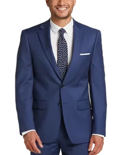 Calvin Klein X-Fit Slim Fit Suit Separates, Blue