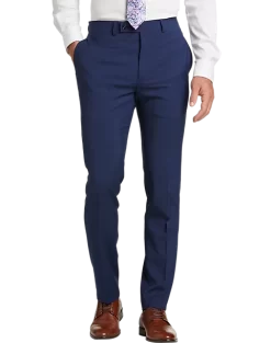 Calvin Klein Skinny Fit Suit Separates Pants, Blue
