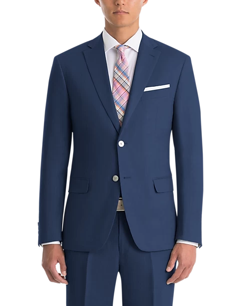 Lauren By Ralph Lauren Classic Fit Linen Suit Separates Coat, Navy