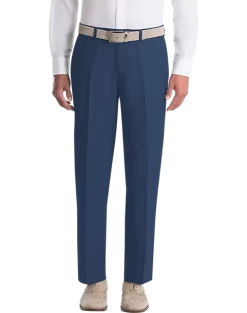Lauren By Ralph Lauren Classic Fit Linen Suit Separates Pants, Navy