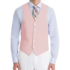 Lauren By Ralph Lauren Classic Fit Linen Suit Separates Vest, Pink
