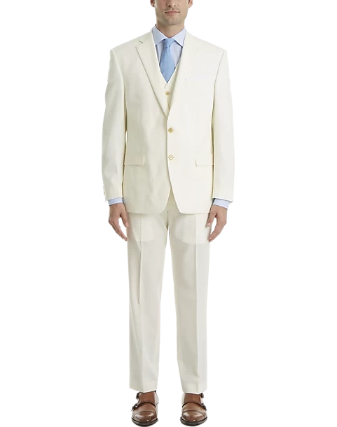 Lauren By Ralph Lauren Classic Fit Suit Separates Coat, Cream - Image 2