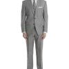 Lauren By Ralph Lauren Classic Fit Suit Separates Pants, Light Gray Sharkskin