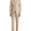 Lauren By Ralph Lauren Classic Fit Suit Separates Pants, Tan