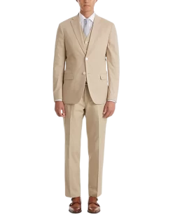 Lauren By Ralph Lauren Classic Fit Suit Separates Pants, Tan