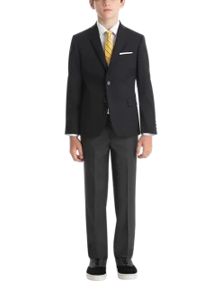 Lauren By Ralph Lauren Boys (Sizes 4-7) Suit Separates Coat, Light Gray Sharkskin