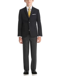 Lauren By Ralph Lauren Boys (Size 8-20) Coat, Gray Sharkskin