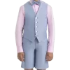 Lauren By Ralph Lauren Boys (Sizes 4-7) Suit Separates Vest, Light Blue Chambray