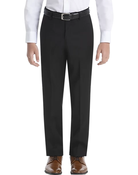Lauren By Ralph Lauren Boys (Sizes 4-7) Suit Separates Tuxedo Pants, Black