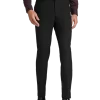 Egara Skinny Fit Suit Separate Pants, Black