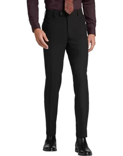 Egara Skinny Fit Suit Separate Pants, Black