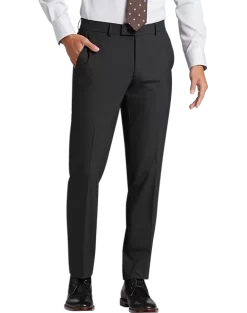 Egara Skinny Fit Suit Separate Pants, Charcoal Gray