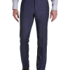 Calvin Klein X-Fit Slim Fit Suit Separates Pants, Blue Windowpane