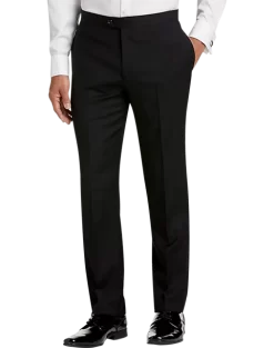Calvin Klein Slim Fit Tuxedo Separates Slacks, Black