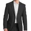 Calvin Klein X-Fit Slim Fit Suit, Charcoal Plaid