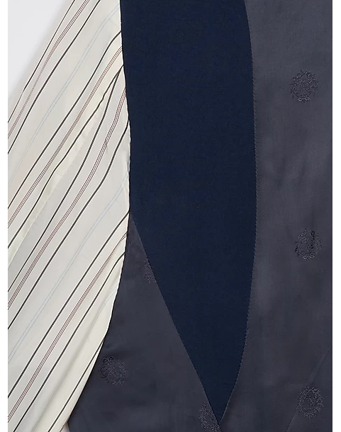 Lauren By Ralph Lauren Classic Fit Suit, Navy Tic - Image 5