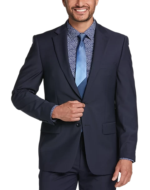 Calvin Klein X-Fit Slim Fit Suit Separates Coat, Navy