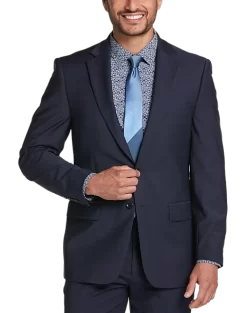 Calvin Klein X-Fit Slim Fit Suit Separates Coat, Charcoal Gray