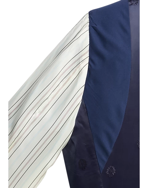 Lauren By Ralph Lauren Classic Fit Suit Separates Coat, Blue Tic - Image 5