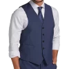 Lauren By Ralph Lauren Classic Fit Suit Separates Vest, Blue Tic
