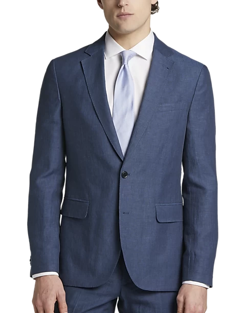 JOE Joseph Abboud Linen Slim Fit Suit Separates Jacket, White