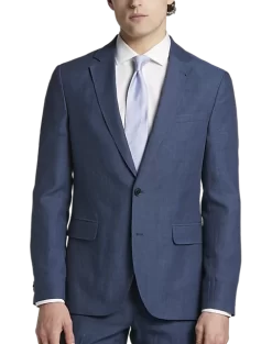 JOE Joseph Abboud Linen Slim Fit Suit Separates Jacket, Rose