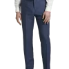 JOE Joseph Abboud Linen Slim Fit Suit Separates Dress Pant, Navy Blue