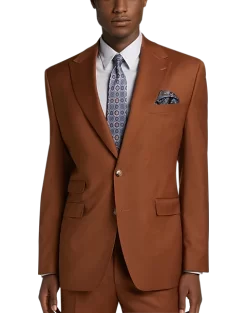 Tayion Classic Fit Suit Separates Coat, Rust