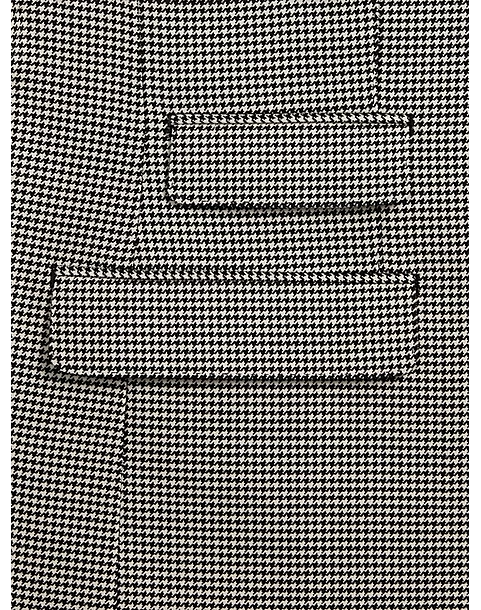 Tayion Classic Fit Suit Separates Coat, Black & White Houndstooth - Image 4