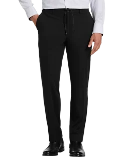 Awearness Kenneth Cole Knit Slim Fit Suit Separates Pants, Black