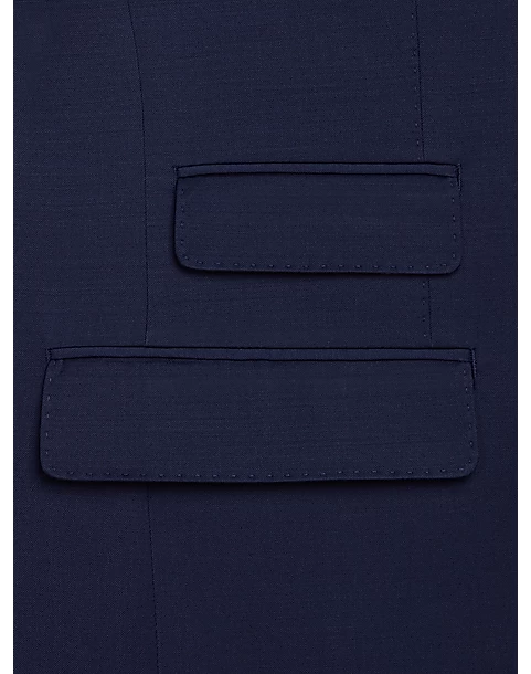 Tayion Classic Fit Suit Separates Coat. Navy - Image 4