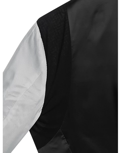 Wilke-Rodriguez Slim Fit Suit Separates, Black Grid - Image 4