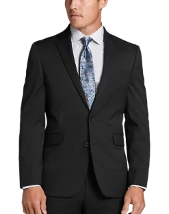 Wilke-Rodriguez Slim Fit Suit Separates, Black Grid