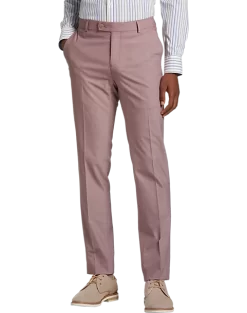 Egara Skinny Fit Suit Separates Pants, Red