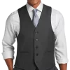 Lauren By Ralph Lauren Classic Fit Suit Separates Vest, Gray