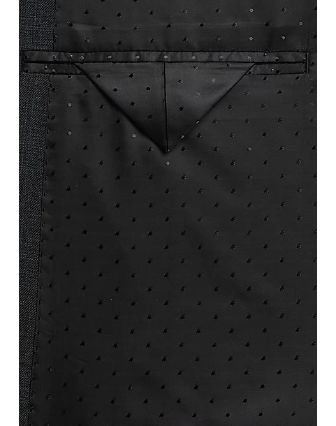 Michael Strahan Classic Fit Suit, Blue Plaid - Image 4