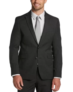 Wilke Rodriguez Slim Fit Suit, Charcoal Check